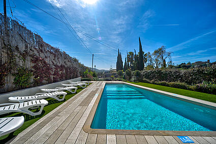 Pool with view